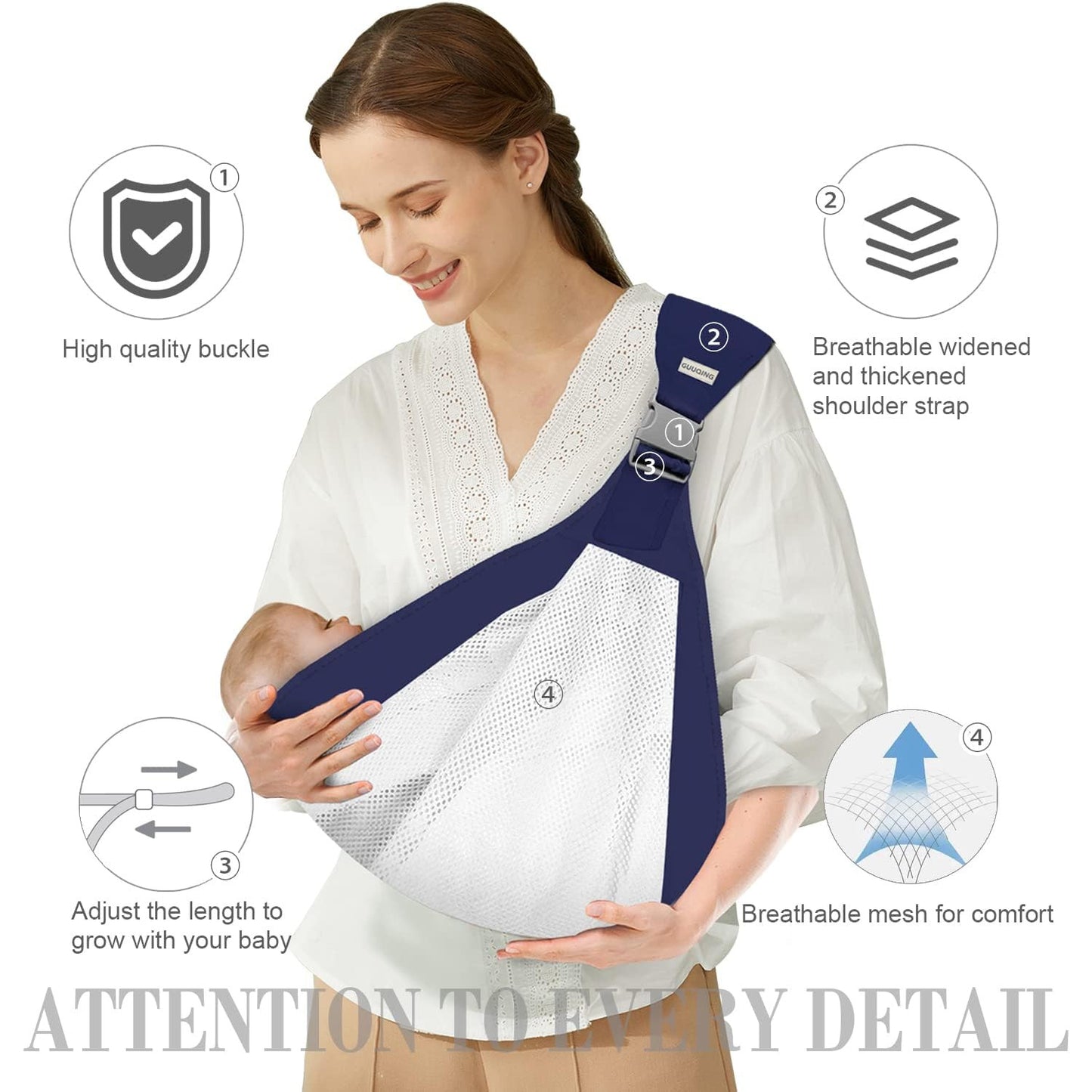 Baby Carrier Newborn to Toddler