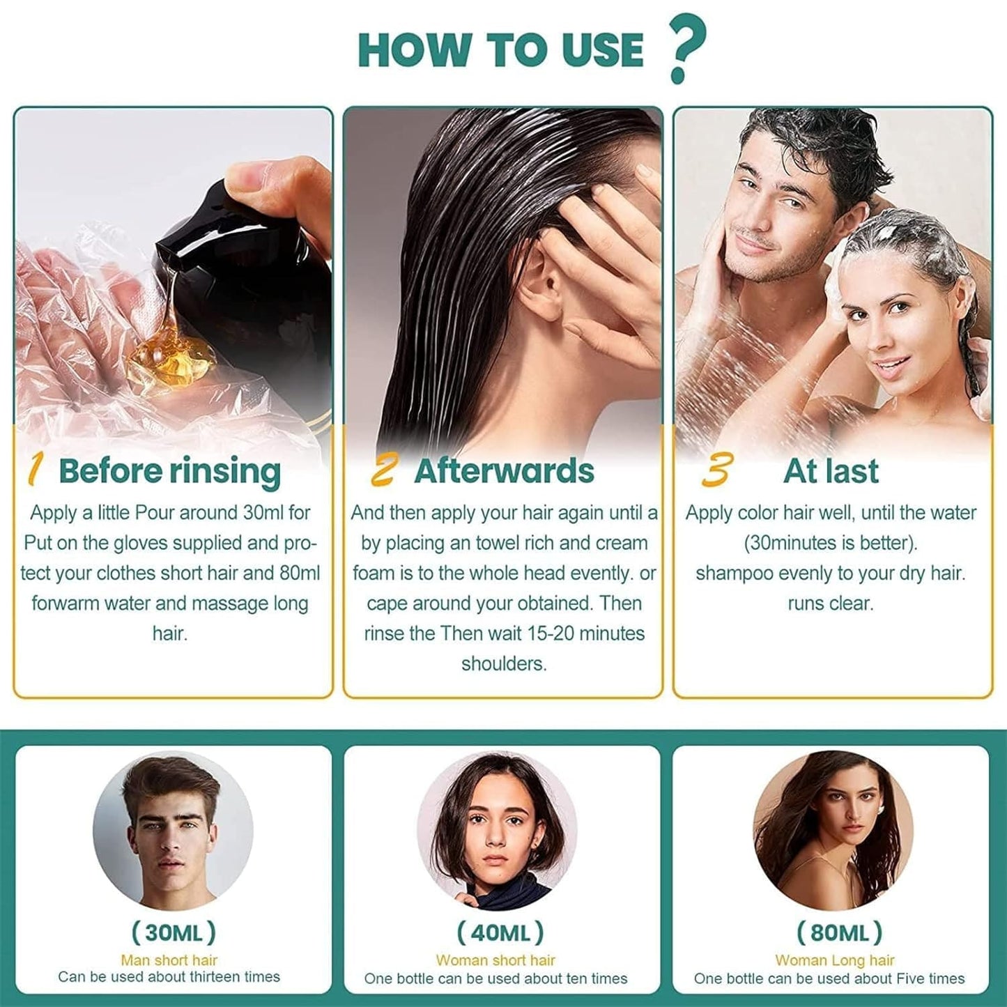 SILKPULSE™️ HAIR DYE SHAMPOO - 300 ml