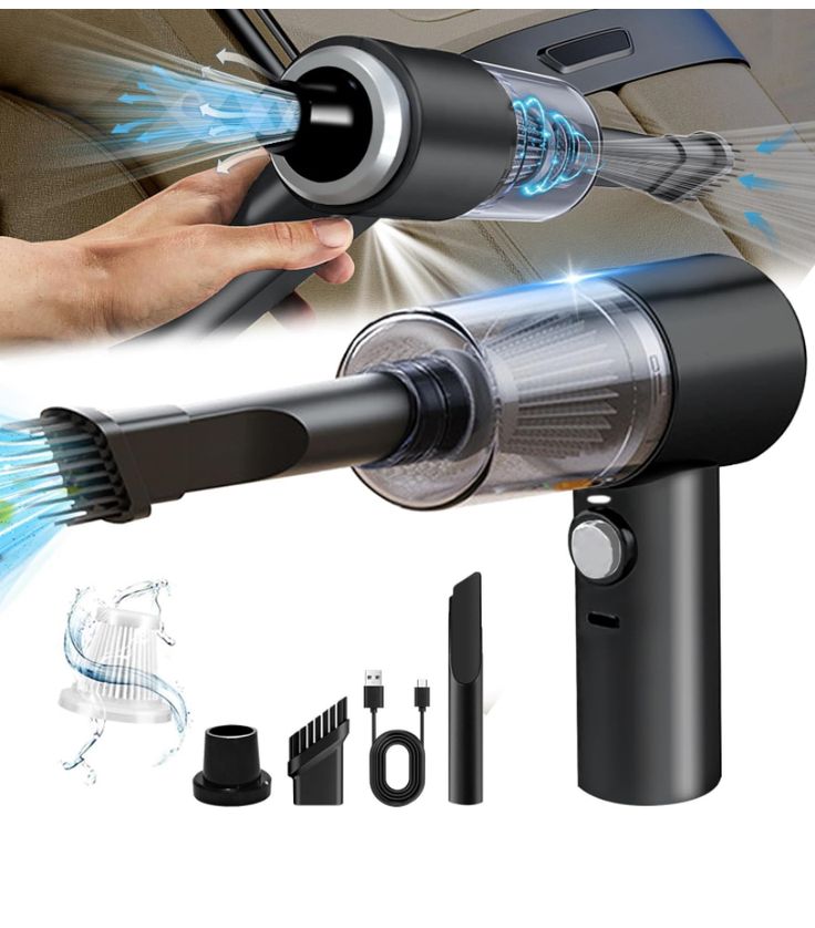 3 in 1 Vacuum Cleaner Dust Collection Car Vacuum Cleaner 1 Handheld Wireless Vacuum Cleaner for Home and Car