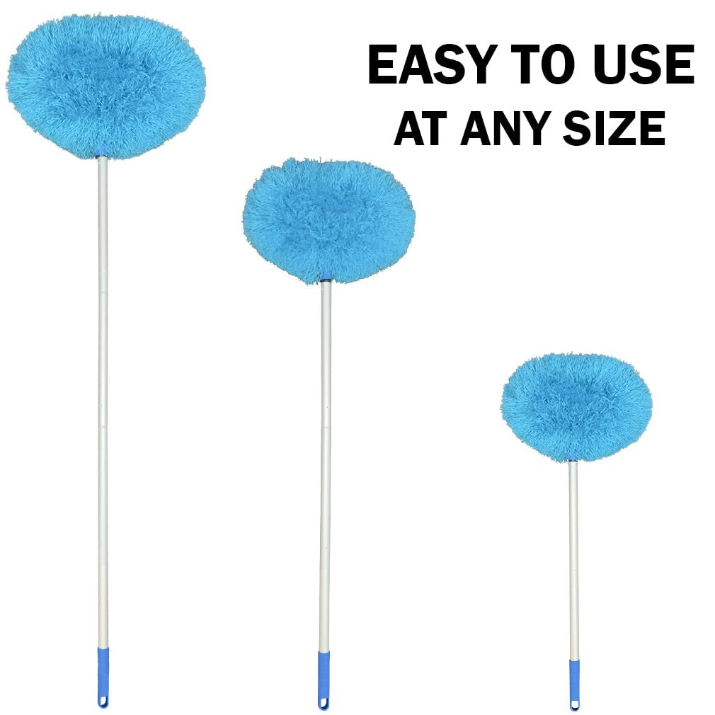 Fan Blade Cleaner Mop with Extendable Handle - Microfiber Fan Cleaning Tool
