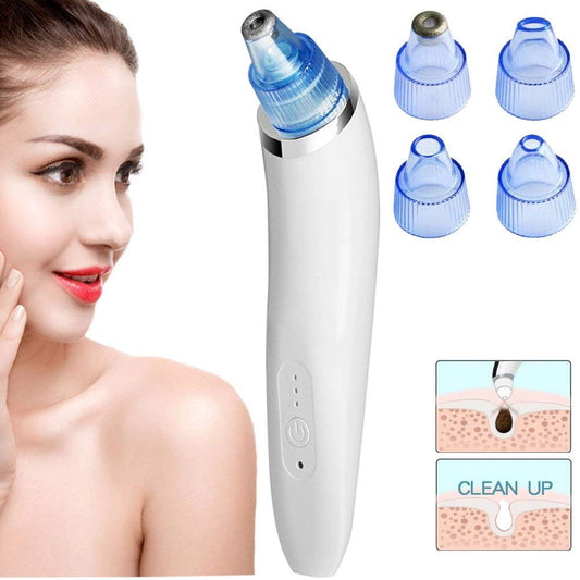 Derma Suction Acne & Pore Cleaner Vacuum - Blackhead & Pimple Removal Tool for Beautiful Skin Care