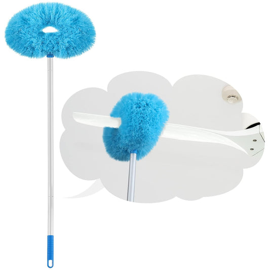 Fan Blade Cleaner Mop with Extendable Handle - Microfiber Fan Cleaning Tool
